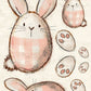 CCO 236 - Card Cut Out #236 - Plaid Bunny