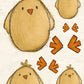 CCO 242 - Card Cut Out #242 - Yellow Chick
