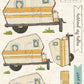 CCO 267 Card Cut Out #267 - Yellow Glamper