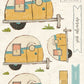 CCO 269 Card Cut Out #269 - Daylily Retro Trailer