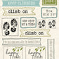 CCO 282 Card Cut Out #282 - Climb On Sentiments