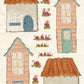 CCO 284 Card Cut Out #284 - Houses
