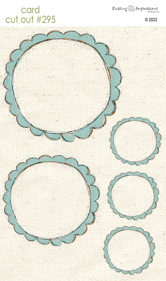 CCO 295 Card Cut Out #295 - Sea Foam Frames