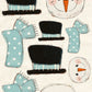 CCO 304 Card Cut Out #304 - Snowman Face