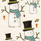 CCO 311 Card Cut Out #311 - Snowman Sea Foam Scarf