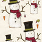 CCO 312 Card Cut Out #312 - Snowman Red Wagon Scarf
