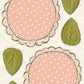 CCO 315 Card Cut Out #315 - Chunky White with Pink Flower
