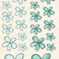 CCO31 - Card Cut Out #31 - Sea Foam Flowers