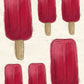 CCO 330 Card Cut Out #330 - Red Cherry Popsicle