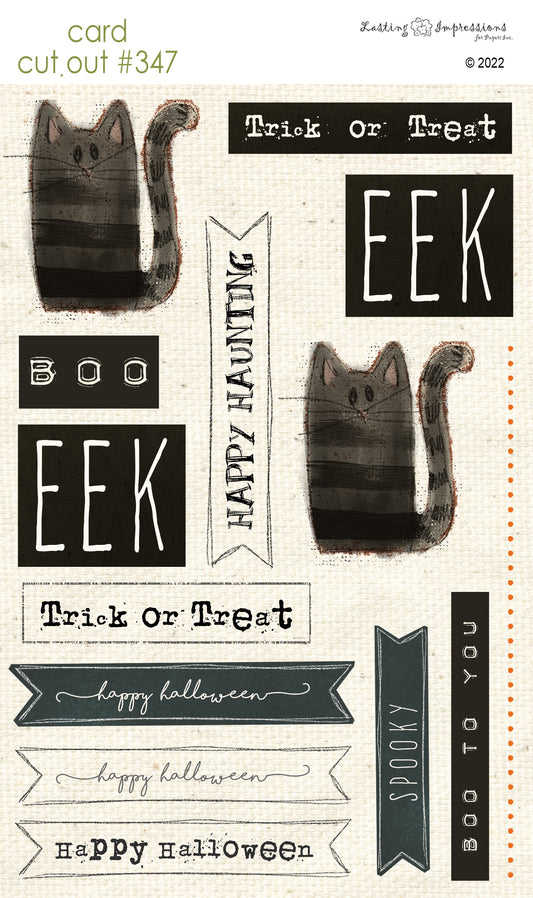 CCO 347 Card Cut Out #347 - EEK Sentiments