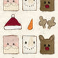 CCO 367 Card Cut Out #367 Santa & Friends