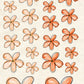 CCO36 - Card Cut Out #36 - Orange Poppy Flowers