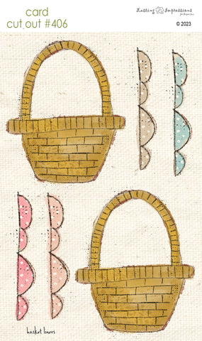 CCO 406 Card Cut Out #406 Basket & Liners