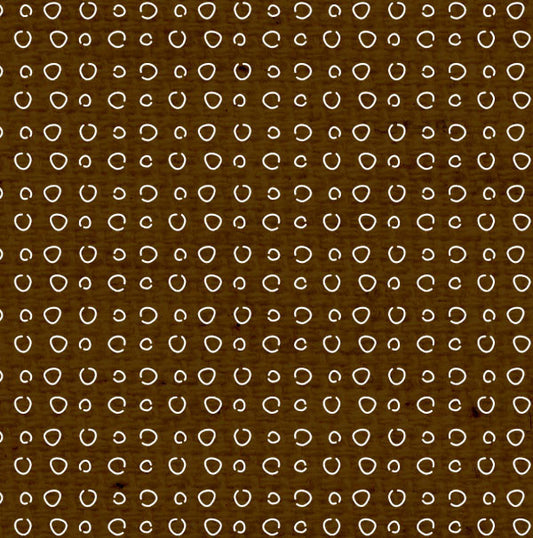 CHCDD8 Chocolate Cake Doodle Dots Paper  8 1/2 x 11