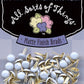 Brads - Forget Me Not Blue