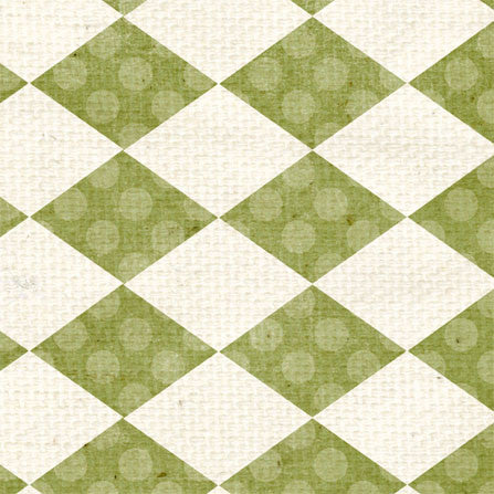 GMG - Garden Moss Argyle 8 1/2 x 11 - One Sheet