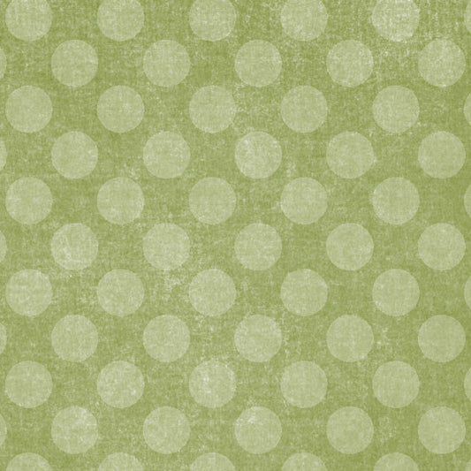 GMGCD8 - Garden Moss Green Chalky Dots 8 1/2 x 11 - One Sheet