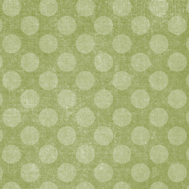 *GMGCD8 - Garden Moss Green Chalky Dots 8 1/2 x 11 - One Sheet