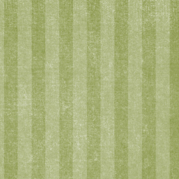 *GMGCS8 - Garden Moss Green Chalky Stripes 8 1/2 x 11 - One Sheet
