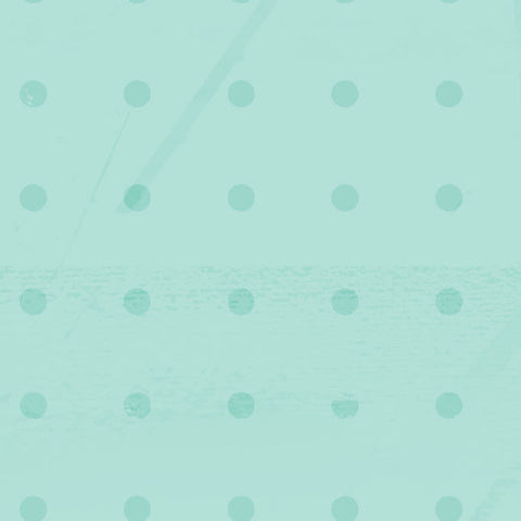 *GBAID8 - Gentle Breeze Aqua Inked Dots 8 1/2 x 11 - One Sheet