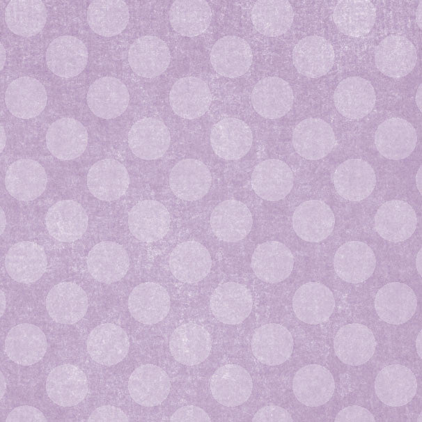 GFCD8 - Grape Fizz Chalky Dots 8 1/2 x 11 - One Sheet