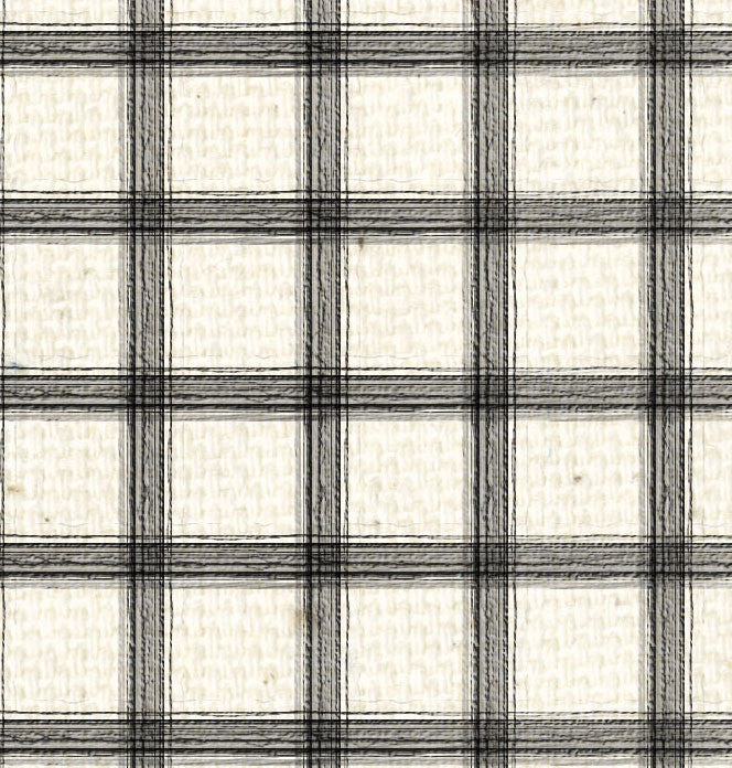 SH - Natural Canvas w/Black Plaid 8 1/2 x 11