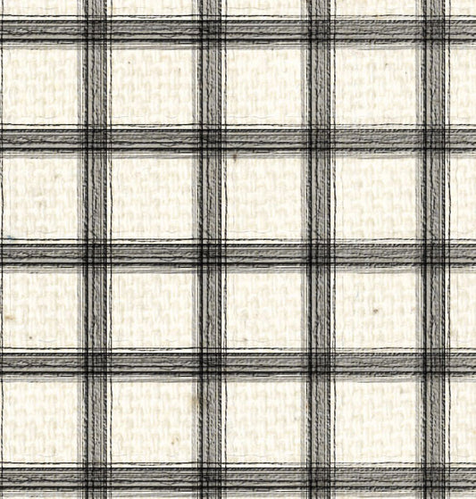 SH - Natural Canvas w/Black Plaid 8 1/2 x 11
