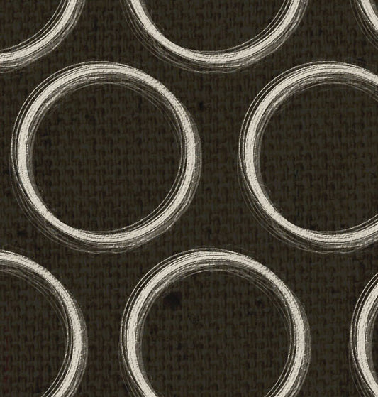 SH - Black Canvas w/Natural Circles 8 1/2 x 11
