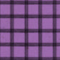SH - Purple Canvas w/Black Plaid 8 1/2 x 11