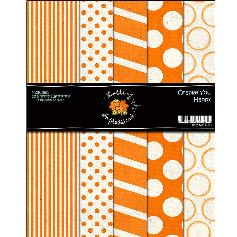 *COOYH8 - Orange You Happy 8 1/2 x 11 Collection Pack