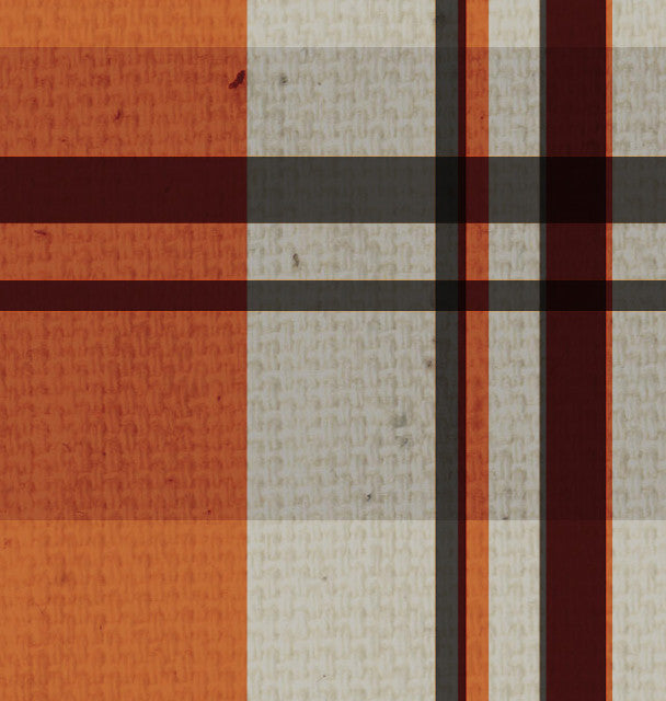 HF - Happy Fall Plaid 8 1/2 x 11 - One Sheet