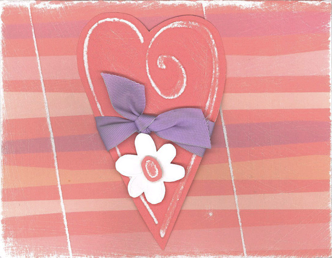 L9460 - Large Curly Heart Template