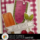 Hello Summer Card Kit, makes 2 each of 6 Cards & 2 Tags