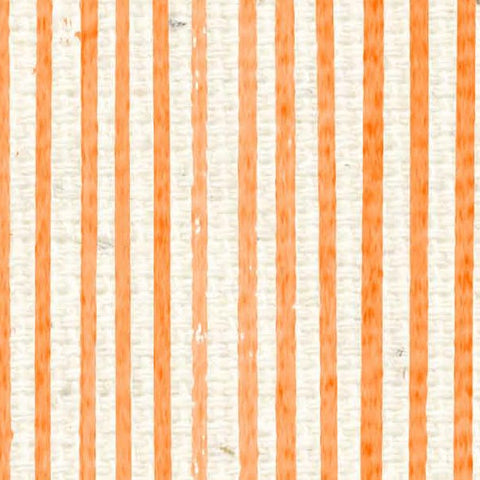 *HSOPAS - Orange Poppy Antique Stripes Paper  8 1/2 x 11