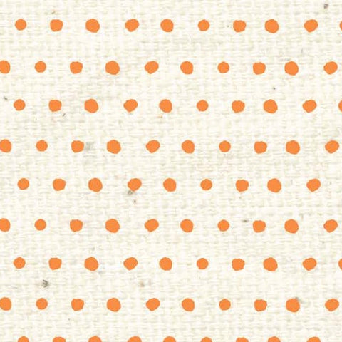 *HSOPBD - Orange Poppy Baby Dots Paper  8 1/2 x 11