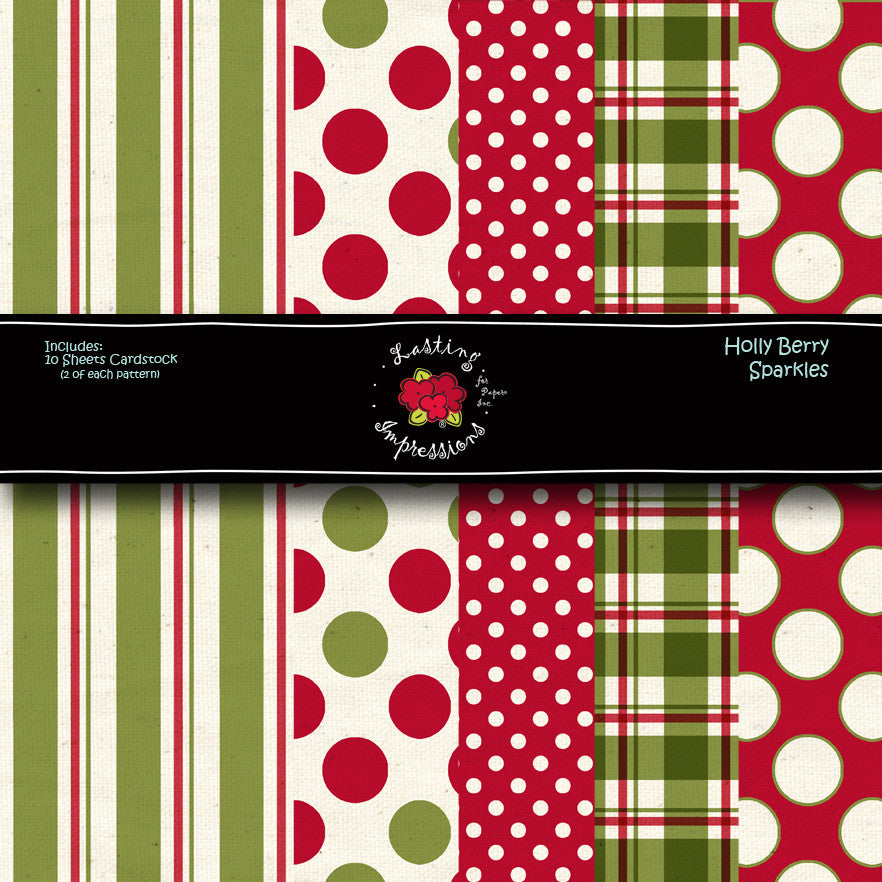*COHOLB8 - Holly Berry 8 1/2 x 11 Collection Pack