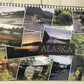 8 1/2 x 11 Landscape Calendar