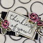 CCO22- Card Cut Out #22 - Rose Doodles