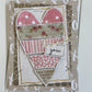 CCO25 - Card Cut Out #25 - Sweet Pink Heart Piecing