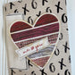 CCO26 - Card Cut Out #26 - Rustic Heart Piecing