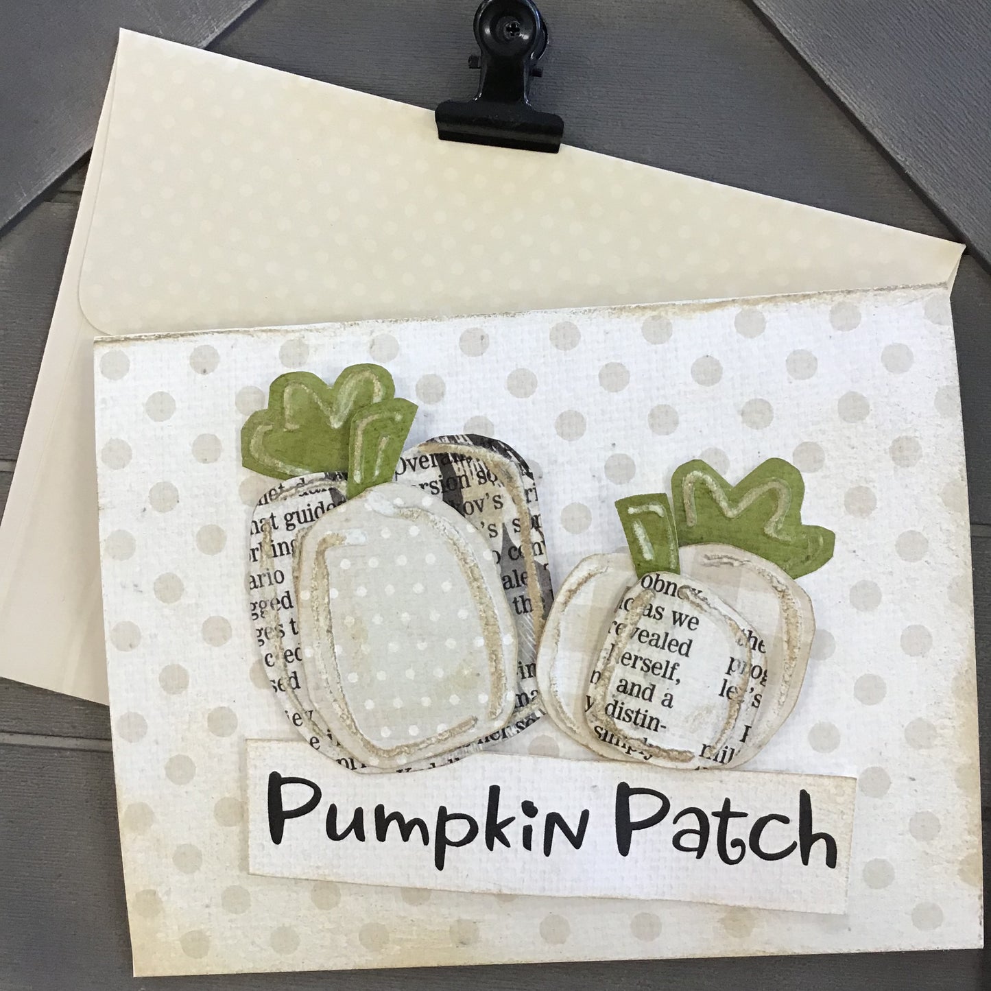 BOOtiful Card Camp - Pumpkin Patch Mini Card Kit - Makes 4 Cards