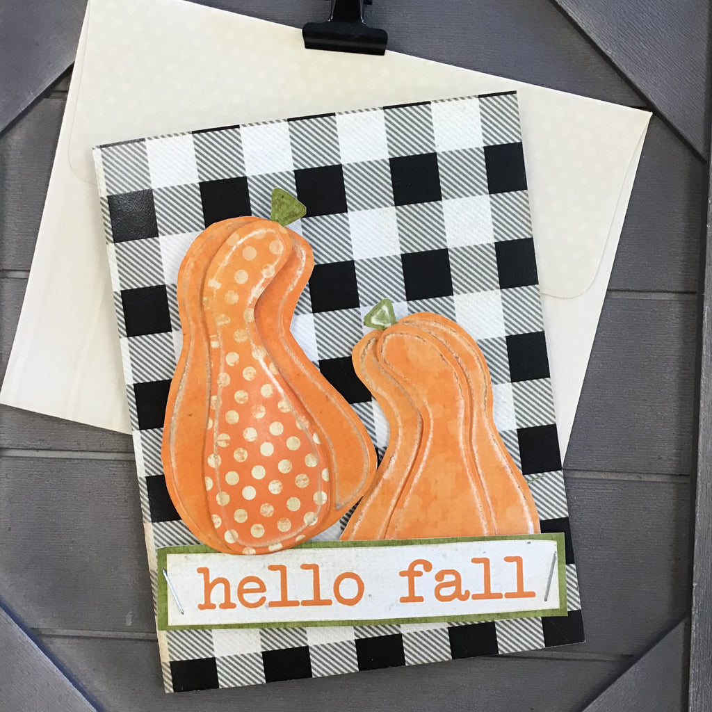 BOOtiful Card Camp - Hello Fall Mini Card Kit - Makes 4 Cards