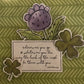CCO137 - Card Cut Out #137 - Vintage Irish Luck