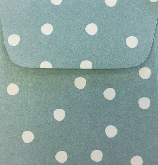 Forget Me Not Dots Doodle Tag Envelopes - Set of 4