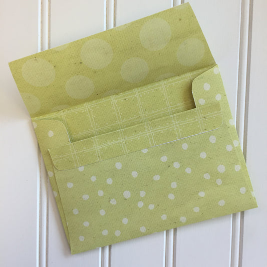 A2 Envelopes DIY Sweet Pea Reversible