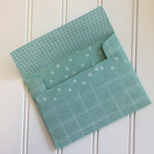 A2 Envelopes DIY Sea Foam Reversible