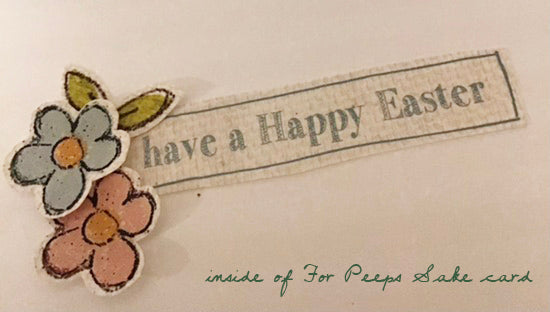 For Peeps Sake - Easter Card Kit, Makes 2 each of 5 cards