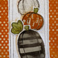 CCO 341 Card Cut Out #341 - Orange Pumpkins