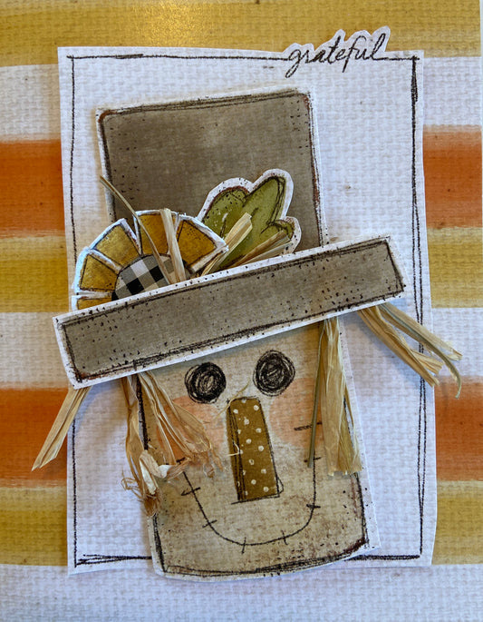 CCO 357 Card Cut Out #357 - Scarecrow