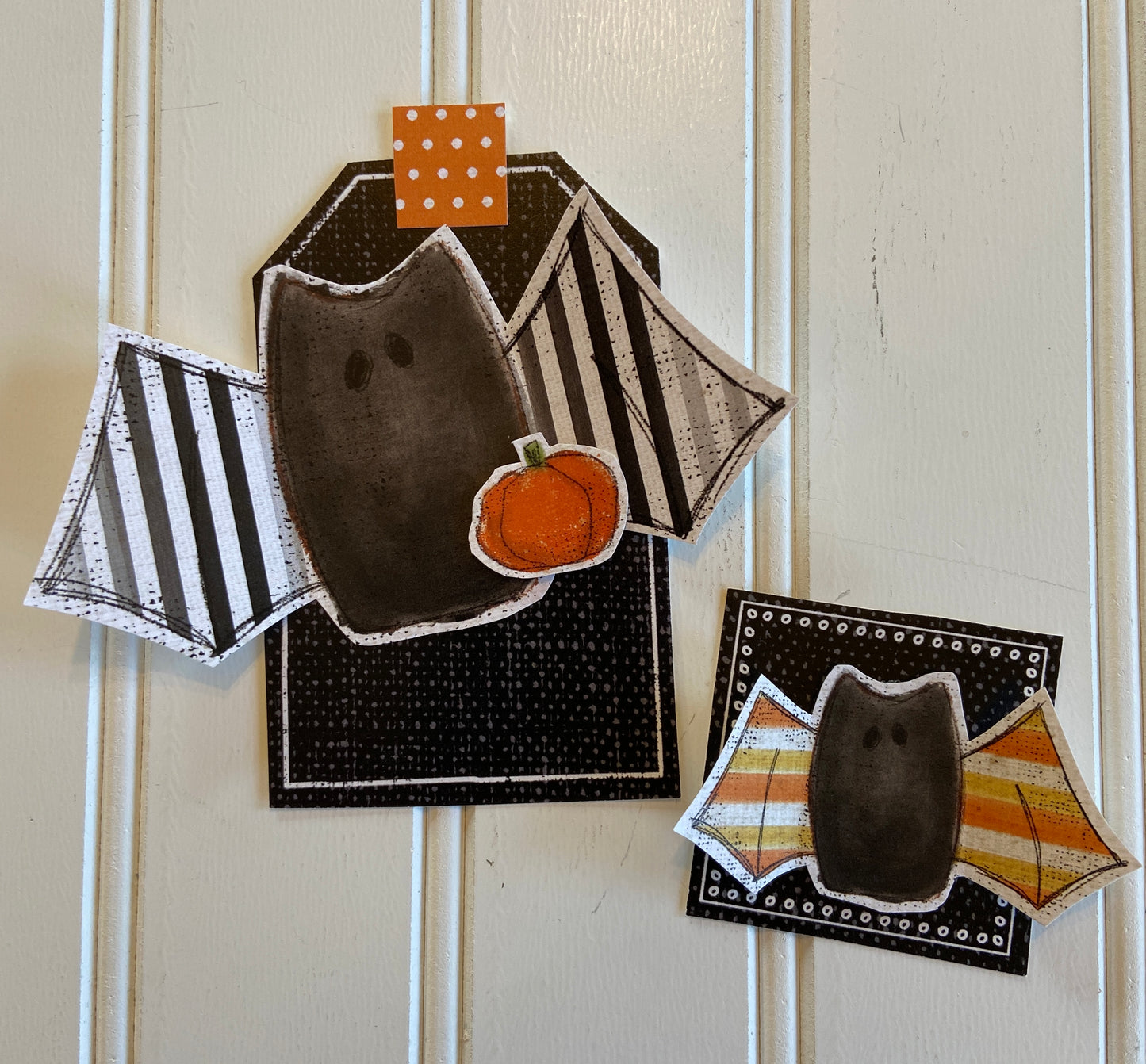 CCO 349 Card Cut Out #349 - Candy Corn Bats